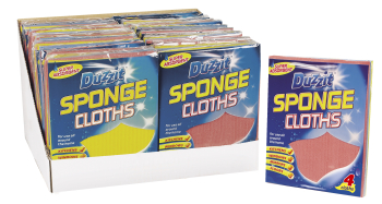 Duzzit 4pc Sponge Cloths Duzzit 4pc Sponge Cloths